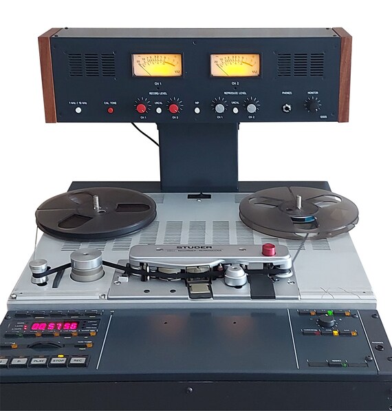 VU Meter Bridge Unit for Studer Recorder A807 MK1 and MK2, New Custom Built  -  Sweden