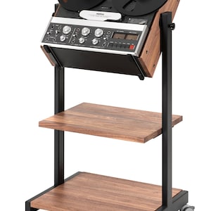New Custom Custom Cart Stand mit Schrank für Revox B77 Reel Tonbandgerät Zwei Regale