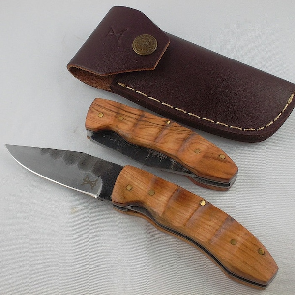 Gamsjaga Pocket Knife GJ04 Olive Wood