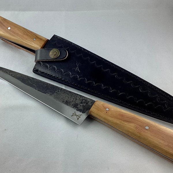 Gamsjaga Kitchen Knife GJK7 Olive Wood