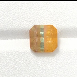 bicolour tourmaline 7.12 carats natural from Afghanistan