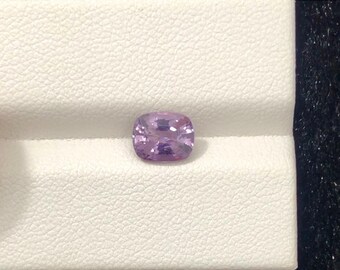 spinel purple natural 1.30 carats from Burma mine dimensions are 7.3*5.9*3.8mm