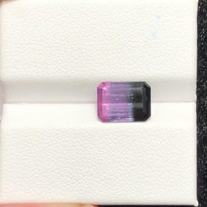 tourmaline bicolour natural 2.95 carats from Afghanistan
