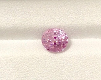 purple pink spinel 2.10 carats natural from Burma it’s dimensions are 7.7*6.9*5.3mm