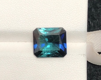 Blue tourmaline double shade 5.55 carats natural from Afghanistan