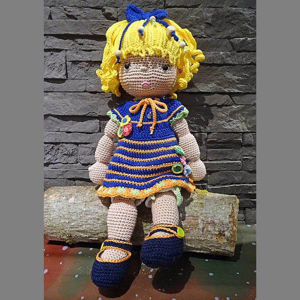 Poupée articulée Blondie par babyagecreations