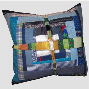 Pillow Crazy Patchwork image 2