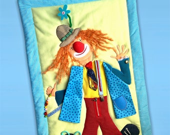 Baby blanket "Clown Jack" for dementia patients Immediate delivery