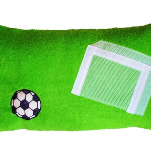 Le coussin Football peut être imprimé des deux côtés avec un nom image 4