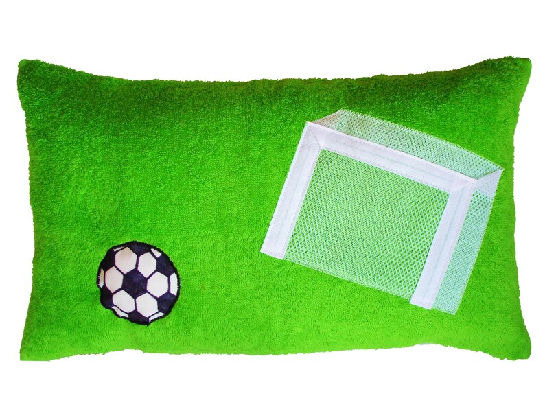 Le coussin Football peut être imprimé des deux côtés avec un nom image 4