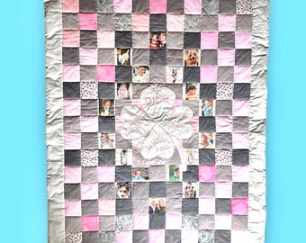 Photo Blanket (patchwork with your photos)