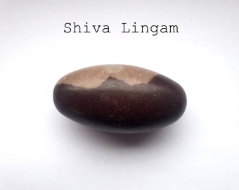 Shiva Lingam, Länge 61mm,  heilige Steine aus Indien, steht für Schöpferkraft, Meditation, Yoga, Dekoration, Geschenk, für sie, für ihn