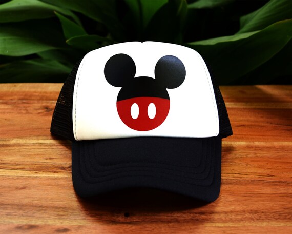 mickey mouse trucker hat
