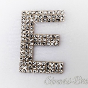 Carta autoadesiva Chaton / E / patches de glitter para colar em Crystal