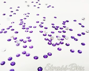 Jelly CRYSTAL CHROM SS06 NON Hotfix Rhinestones to stick on 2mm