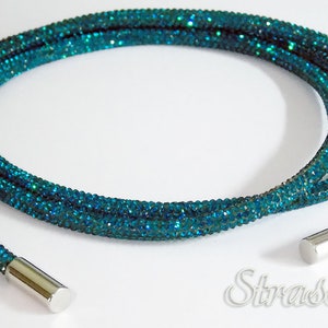 RHINESTONE ROPE / Glitzerkordel für Hoodie 6mm Durchmesser Bild 7