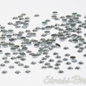 Jelly CRYSTAL CHROM SS06 NON Hotfix Rhinestones to stick on 2mm