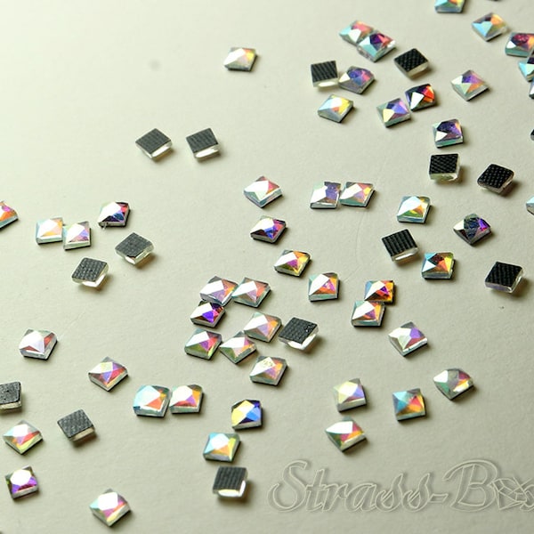 Hotfix Crystal Ab Shape Rhinestones - Etsy