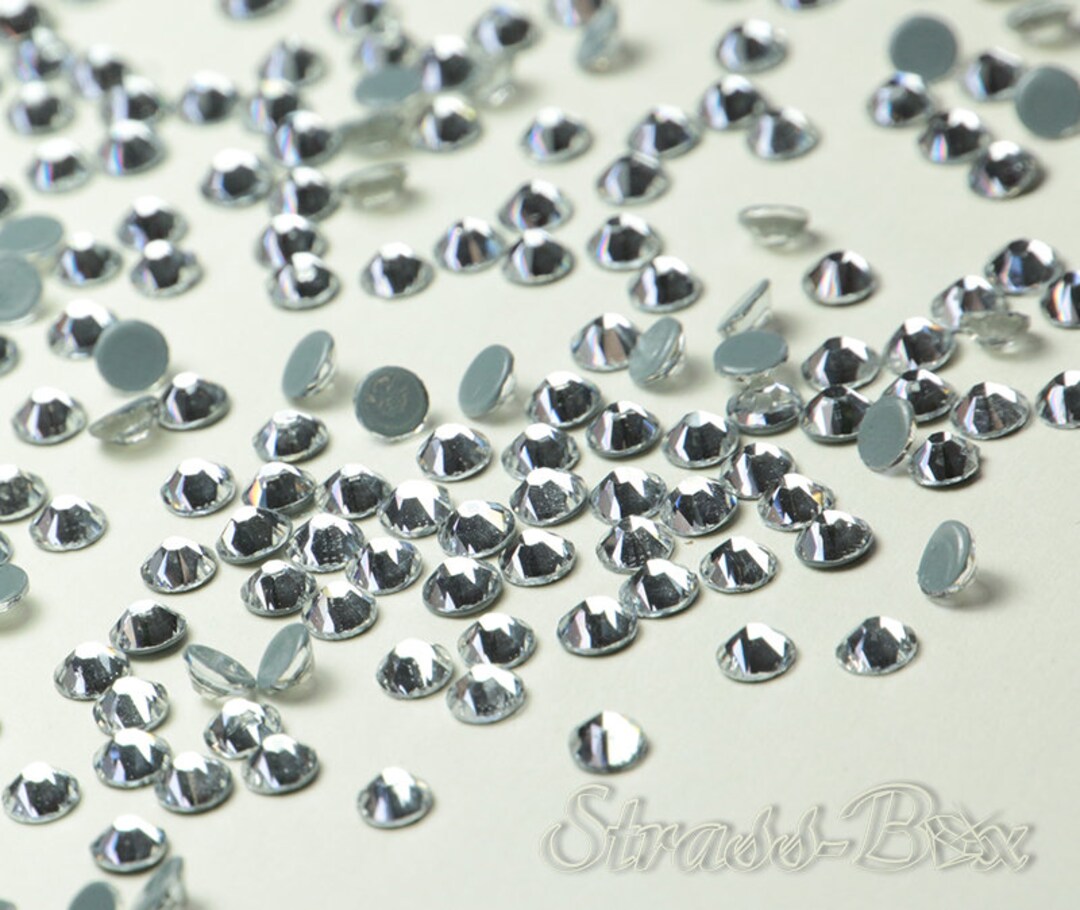 thumbnail image 2 of DMC Hotfix Rhinestones Crystal Clear Glass - SS6 To SS16 - Choose Quantity & Size 2 of 4