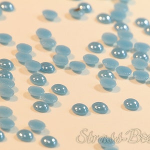Water Blue 4 mm Hotfix DMC Ceramic Stones