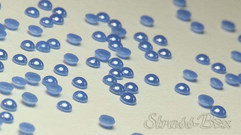 Blue 5 mm Hotfix Ceramic Stones