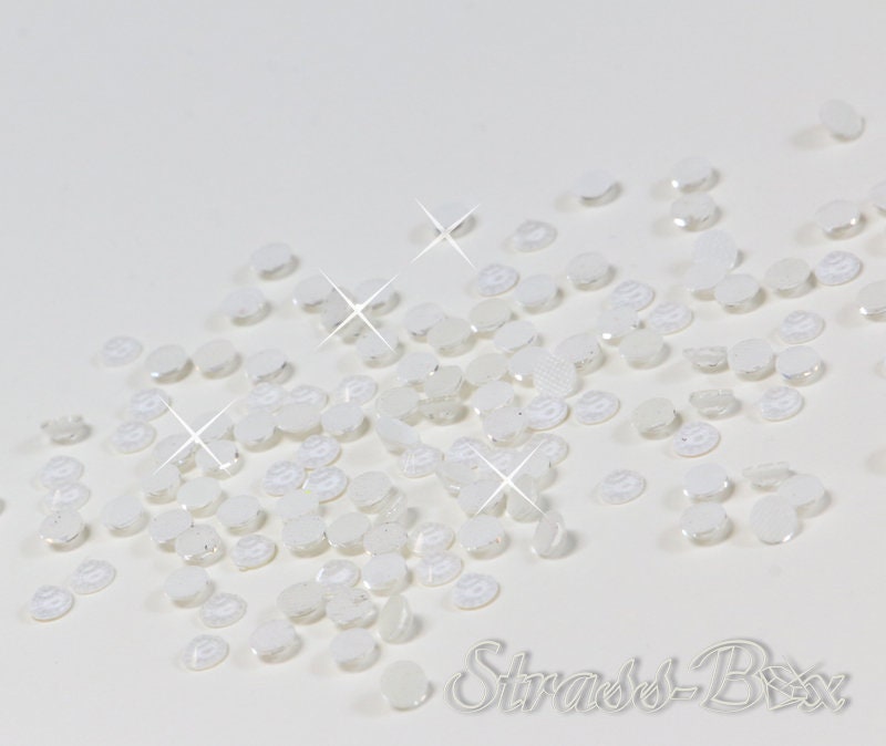 The Crafts Outlet Glass Rhinestones, DMC Hot-Fix, 5mm Tiny, 1440-pc, Crystal Clear