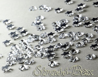 STAR 8mm CRYSTAL Hotfix clear rhinestones