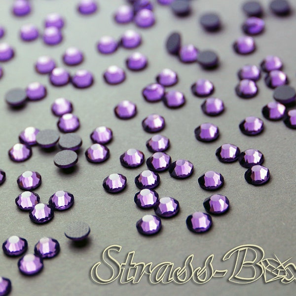 VIOLET SS20 Hotfix DMC Rhinestones Purple