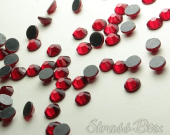 Hotfix Basic SIAM SS30 rhinestones dark red