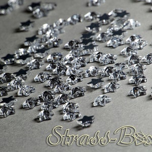 STAR 6mm CRYSTAL Hotfix clear rhinestones