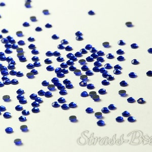 SAPPHIRE SS8 Hotfix Basic Rhinestones Blue
