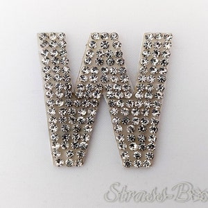 Letras autoadesivas Chaton / C/ patches de glitter para colar em Cristal