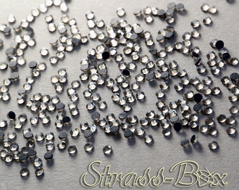 BLACK DIAMOND SS16 Hotfix DMC Strasssteine smoke grau