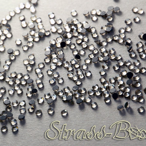 BLACK DIAMOND SS16 Hotfix DMC strass gris fumé