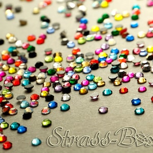 FARBMIX SS10 Hotfix Basic Strasssteine bunt