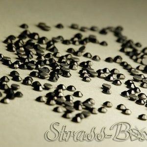 JET SS04 Hotfix Basic Strasssteine schwarz