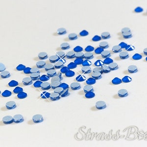 NEON BLUE SS20 Hotfix Strasssteine blue