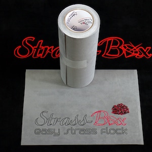 5 X Sheets 33cm X 21cm of Sticky Back Flock Rhinestone Template