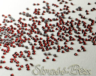 SIAM SS6 Hotfix Basic rhinestones dark red