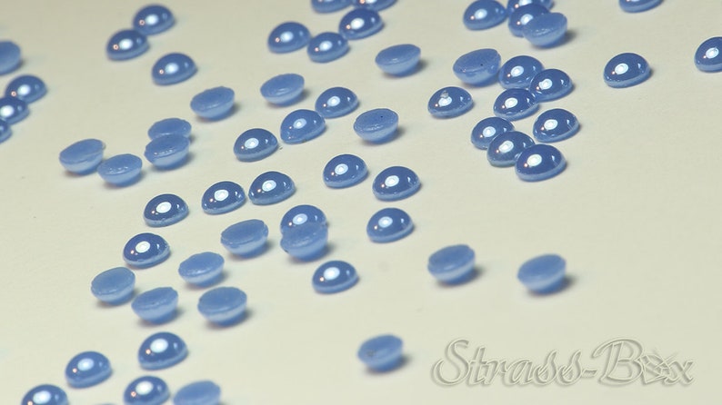 Blue 5 mm Hotfix Ceramic Stones