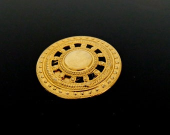 Etrusker Design Kleiderclip 4.2 cm Ø Tuch Clip Brosche für ein Seidentuch