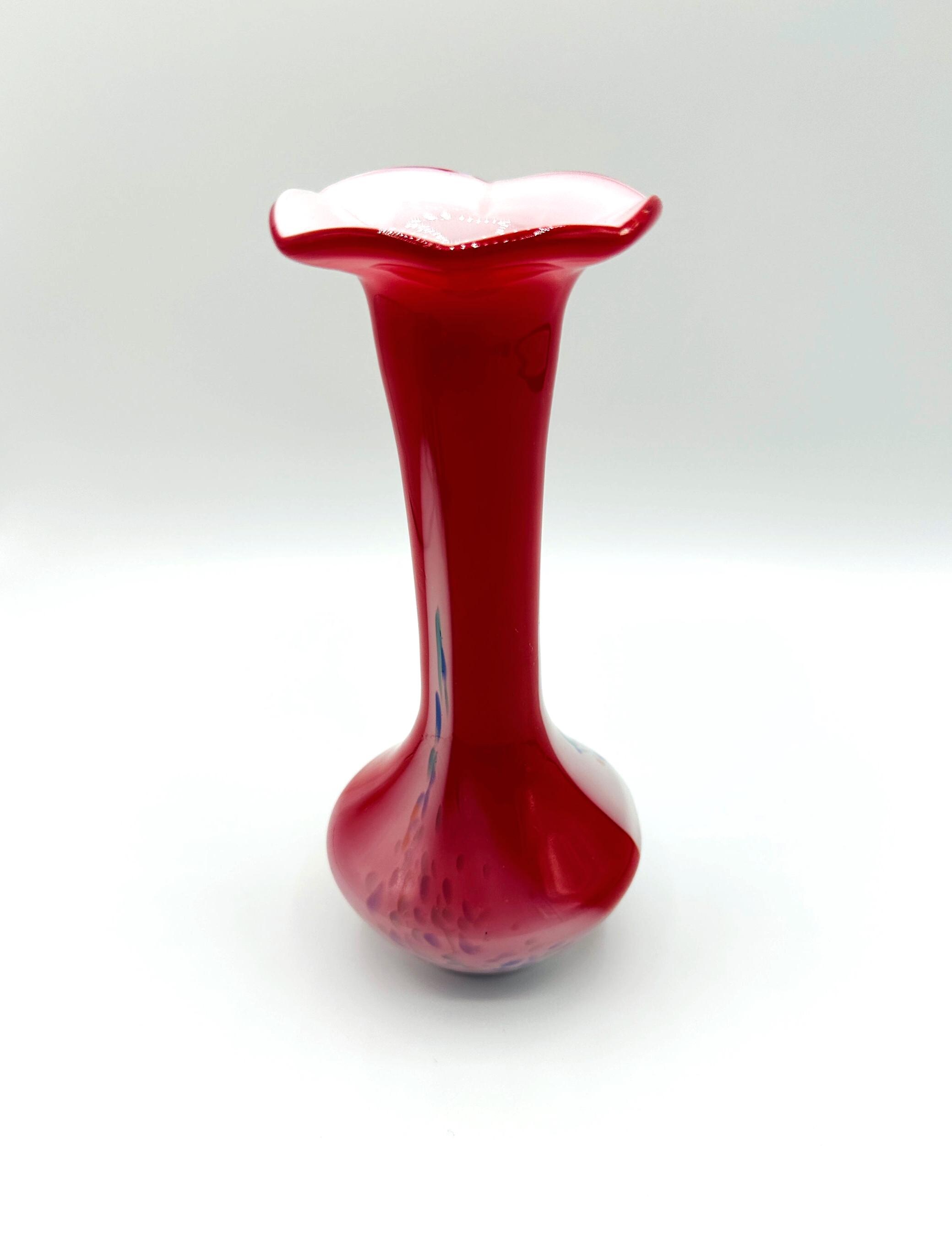 ムラーノガラスの花瓶 美しいミッドセンチュリー 1960年代 - 1970年代