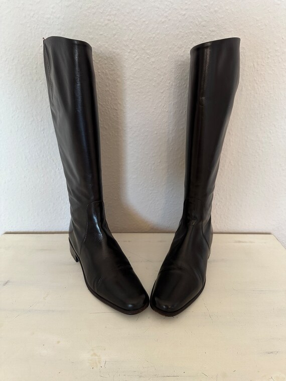 High-quality leather boots made in Italy women's … - image 1