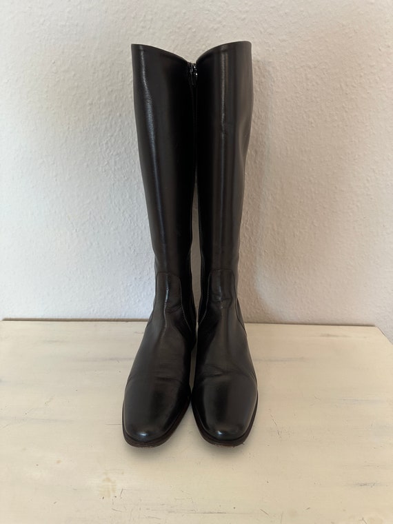 High-quality leather boots made in Italy women's … - image 2