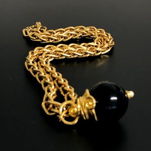 Designer MONET Halskette hochwertige Haute Couture Design Anhänger Collier Kette