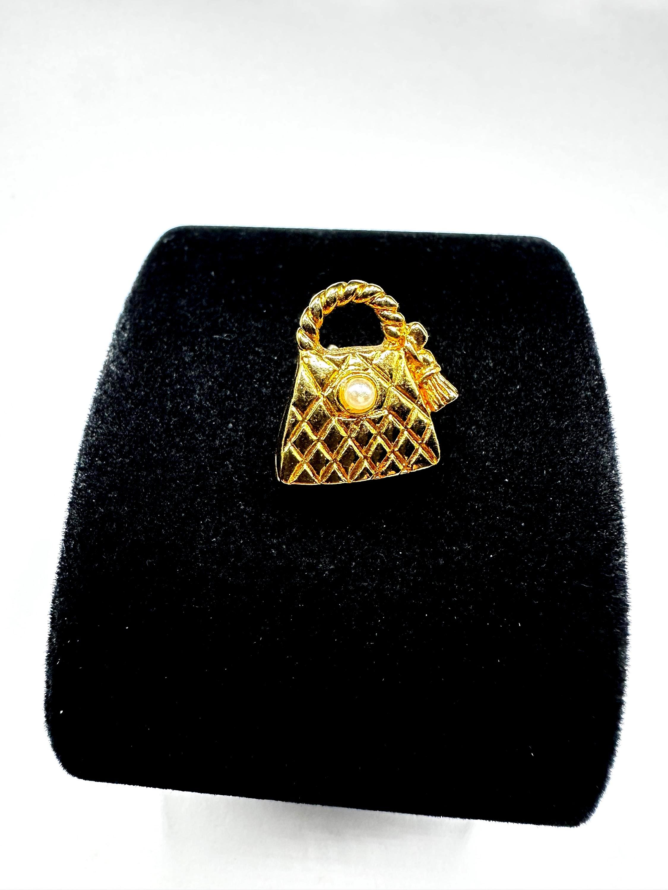 Sac De Soirée AVON Perles Noir Et Or - Neuf Sans Emballage, Idéal Soirée élégante