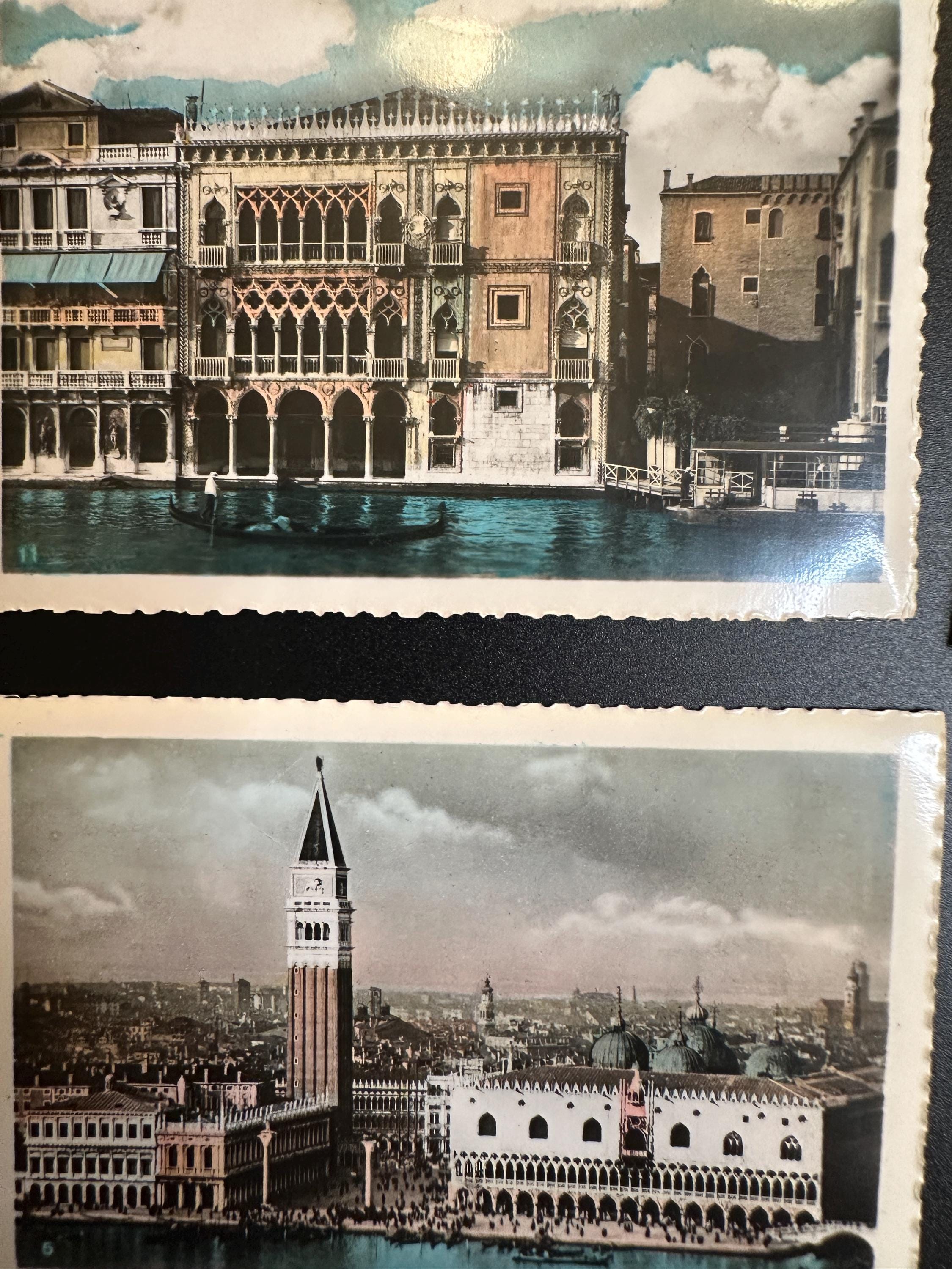 イタリア アンティーク ヴィンテージ フォトアルバム 写真集