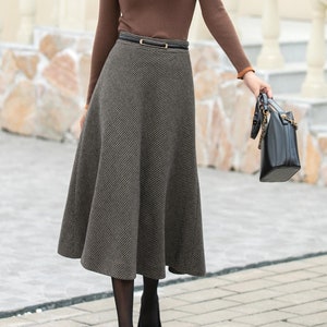 Set wool skirt and sweater Etsy Nederland
