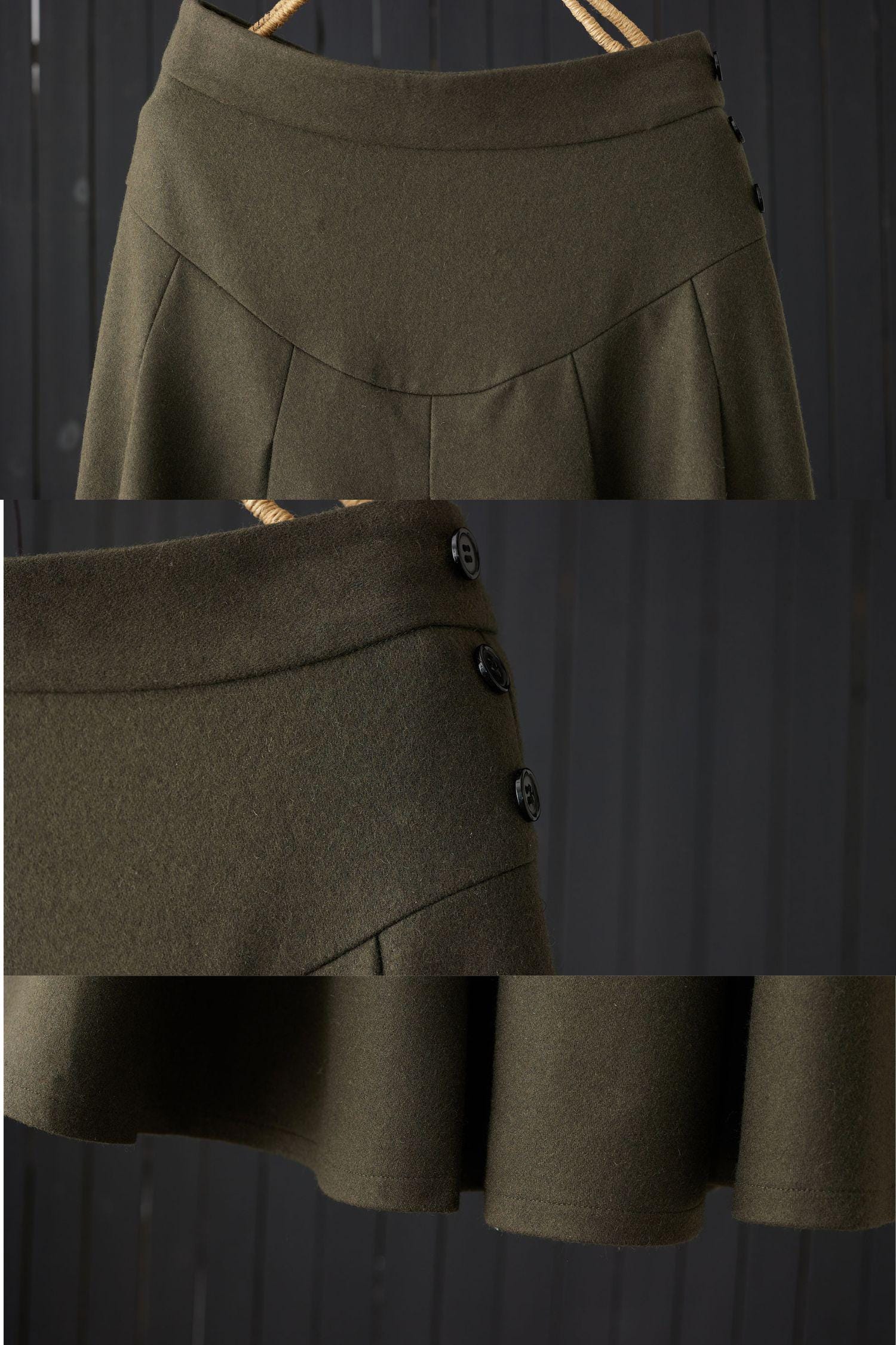 Wool Skirt, Midi Wool Skirt, Pleated Wool Skirt, Winter Wool Wool Skirt, Midi Wool Skirt, Pleated Wool Skirt, Winter Wool