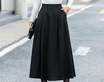 ORANDESIGNE Gonna Elegante Donna Cerimonia Curvy Tulle Vita Alta A - Foto 4